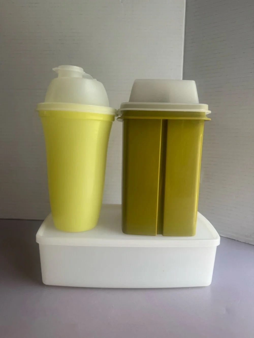 Vintage Tupperware Storage Trio
